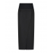 Черная юбка для беременных Pietro Brunelli | Фото 1