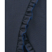 Синяя юбка-шорты с рюшами Prairie Синий, арт. 205F22303FW | Фото 5
