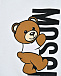 Футболка-поло с вертикальным лого Moschino | Фото 3