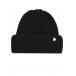 Черная безовая шапка Il Trenino | Фото 1