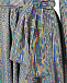 Платье с объемными рукавами из ткани с голографическим эффектом MSGM | Фото 5