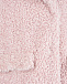Розовая шуба с английским воротником Monnalisa | Фото 3