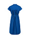 Синее платье с кулиской для беременных Attesa | Фото 5