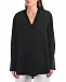 Свободная блуза из черного шелка Joseph | Фото 7