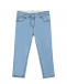 Голубые джинсы на трикотажной подкладке Stella McCartney | Фото 1