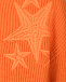 Оранжевый свитер с вышитыми звездами  | Фото 4