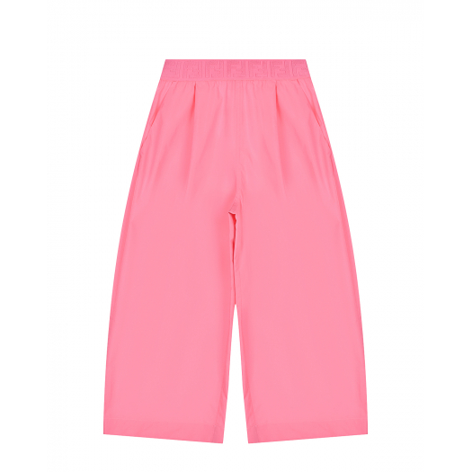 Розовые широкие брюки Fendi | Фото 1