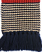 Шерстяной шарф крупной вязки с полосками GUCCI | Фото 5