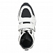 Высокие белые кроссовки Emporio Armani | Фото 4