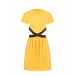 Желтое платье с прорезями на талии Fendi | Фото 1