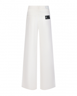 Широкие джинсы Paige Белый, арт. 7321208-5267 SOFT ECRU | Фото 2
