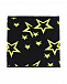 Черный шарф-ворот с желтыми звездами Catya | Фото 3