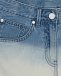 Джинсовые шорты с градиентным принтом Stella McCartney | Фото 3