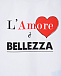 Комбинезон из хлопка с принтом &quot;Lamore é Bellezza&quot; Dolce&Gabbana | Фото 5