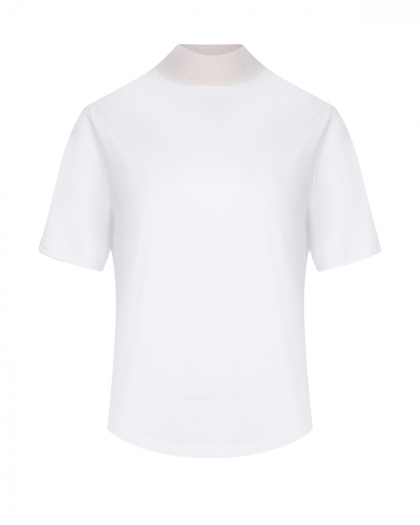 Белая базовая футболка Panicale | Фото 1