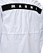 Плащ с логотипом на спине, белый MARNI | Фото 4