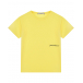 Желтая футболка с лого Hinnominate | Фото 1