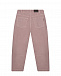 Светло-розовые брюки прямого кроя Brunello Cucinelli | Фото 2