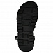 Сандалии черные на липучках с лого Dolce&Gabbana | Фото 5