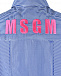 Платье-рубашка в полоску MSGM | Фото 5