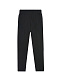 Черные брюки со стрелками из трикотажа Monnalisa | Фото 2