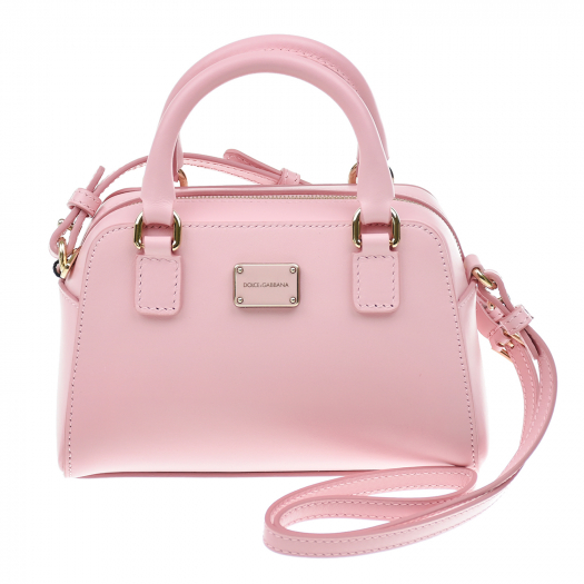 Розовая сумка из лакированнной кожи, 17х8х11 см Dolce&Gabbana | Фото 1