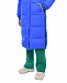 Двустороннее пальто-пуховик, синий/зеленый Yves Salomon | Фото 19