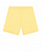 Желтые шорты с поясом на резинке Dan Maralex | Фото 2
