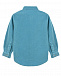 Голубая рубашка из вельвета IL Gufo | Фото 2