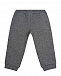 Серые спортивные брюки из плотного трикотажа Emporio Armani | Фото 2