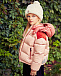 Розовая куртка-пуховик с контрастными вставками Moncler | Фото 2
