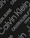 Черные бермуды со сплошным логотипом Calvin Klein | Фото 3