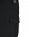 Спортивные брюки с карманами-карго, черные Dan Maralex | Фото 3