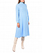 Голубое приталенное платье Audrey Pietro Brunelli | Фото 4