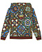 Спортивная куртка с принтом &quot;витражи&quot; Dolce&Gabbana | Фото 2