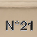 Бежевый рюкзак с лого, 39x28x14 см No. 21 | Фото 4