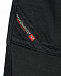 Черные брюки с накладными карманами Diesel | Фото 3