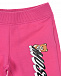 Спортивные брюки цвета фуксии Moschino | Фото 3