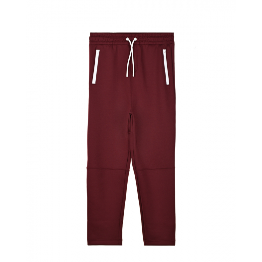 Спортивные брюки бордового цвета Burberry | Фото 1