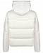 Куртка молочного цвета с манишкой из меха норки Yves Salomon | Фото 5
