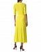 Желтое платье с плиссированной юбкой Parosh | Фото 4