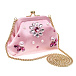 Розовая атласная сумка 17х10х5 см Dolce&Gabbana | Фото 3