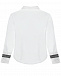 Белая рубашка с отделкой манжет и застежки Dan Maralex | Фото 4