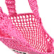 Плетеная сумка цвета фуксии MSGM | Фото 8