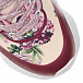 Розовые кроссовки с принтом &quot;розы&quot; Monnalisa | Фото 6