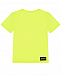 Салатовая футболка с логотипом Calvin Klein | Фото 3