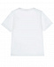Белая футболка с зеленым логотипом Moncler | Фото 2