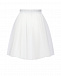 Пышная юбка белого цвета IL Gufo | Фото 2