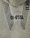 Серая куртка с трикотажным капюшоном Diesel | Фото 4