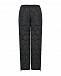 Черные стеганые брюки Naumi | Фото 2
